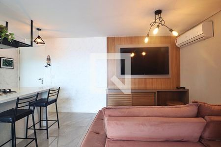 Apartamento à venda com 76m², 3 quartos e 2 vagasSala