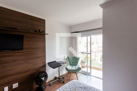 Suíte 1 de apartamento à venda com 3 quartos, 121m² em Jardim, Santo André
