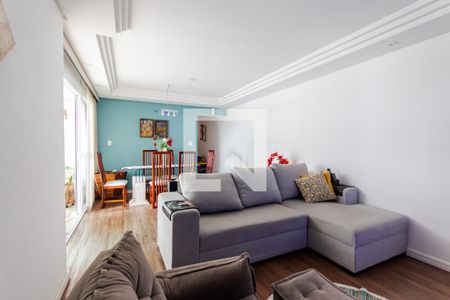 Sala de apartamento à venda com 3 quartos, 121m² em Jardim, Santo André