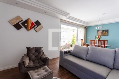 Sala de apartamento à venda com 3 quartos, 121m² em Jardim, Santo André