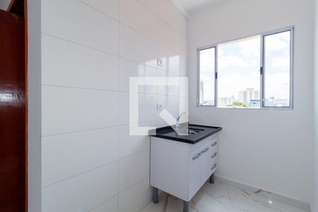 Cozinha de apartamento para alugar com 1 quarto, 40m² em Brás, São Paulo