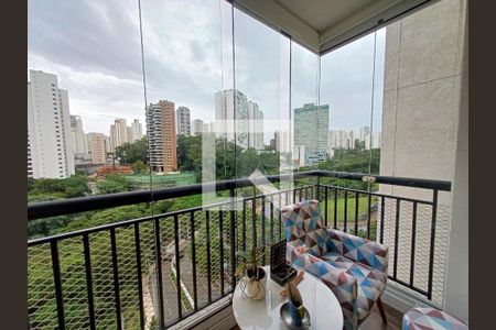 Varanda de apartamento para alugar com 1 quarto, 54m² em Jardim Caboré, São Paulo