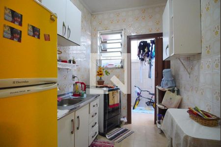 Cozinha de apartamento à venda com 1 quarto, 40m² em São Geraldo, Porto Alegre
