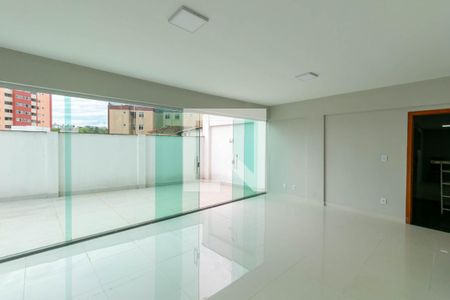 Sala de apartamento para alugar com 3 quartos, 161m² em Caiçara-adelaide, Belo Horizonte