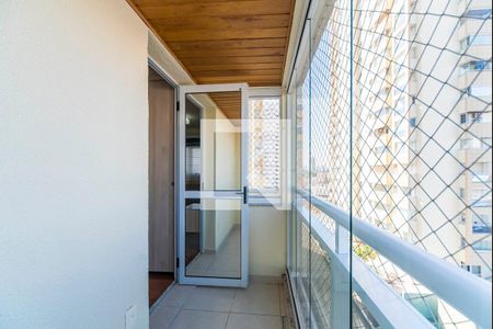 Apartamento à venda com 128m², 3 quartos e 2 vagasVaranda do Quarto 3