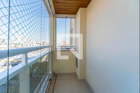 Apartamento à venda com 128m², 3 quartos e 2 vagasVaranda do Quarto 3