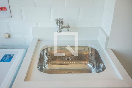 Varanda integrada / Área de Serviço de kitnet/studio à venda com 1 quarto, 25m² em Vila Clementino, São Paulo