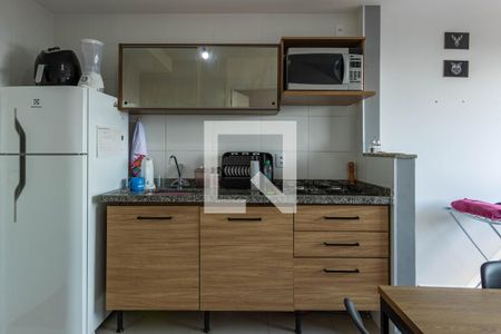 Cozinha - Armários de apartamento à venda com 1 quarto, 27m² em Jardim Planalto, São Paulo
