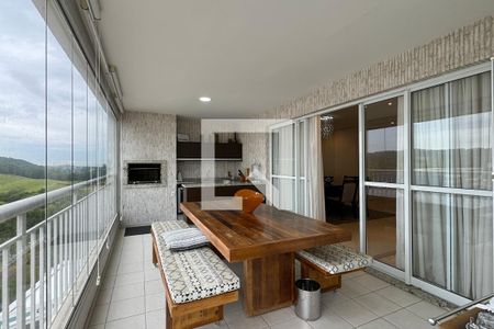 Varanda gourmet de apartamento à venda com 3 quartos, 158m² em Tamboré, Santana de Parnaíba