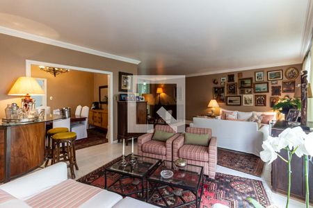 Sala de apartamento à venda com 3 quartos, 209m² em Santa Cecilia, São Paulo