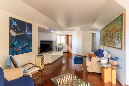 Sala de apartamento à venda com 3 quartos, 156m² em Brooklin Novo, São Paulo