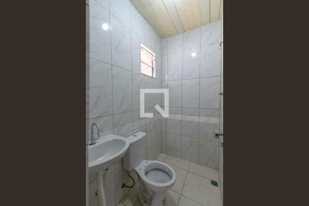 Banheiro de casa de condomínio para alugar com 1 quarto, 55m² em Aparecida, Belo Horizonte