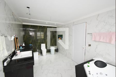 Casa para alugar com 160m², 2 quartos e 1 vagaBanheiro da Suíte