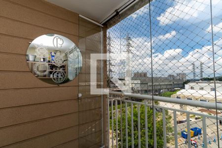 Varanda da Sala de apartamento à venda com 3 quartos, 70546m² em Vila Endres, Guarulhos