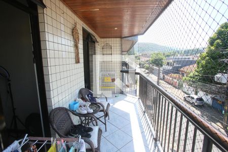 Varanda da Sala de apartamento à venda com 3 quartos, 86m² em Tanque, Rio de Janeiro