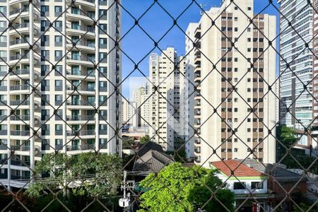 Vista de apartamento à venda com 1 quarto, 42m² em Indianópolis, São Paulo