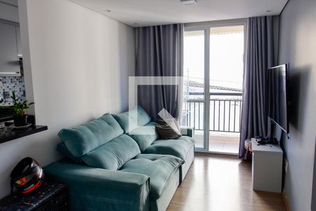 sala de apartamento à venda com 2 quartos, 52m² em Padroeira, Osasco