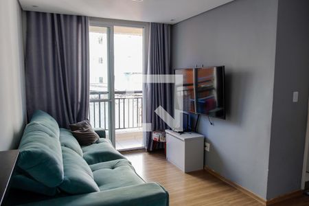 sala de apartamento à venda com 2 quartos, 52m² em Padroeira, Osasco