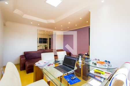 Sala de apartamento à venda com 3 quartos, 80m² em Vila Assunção, Santo André