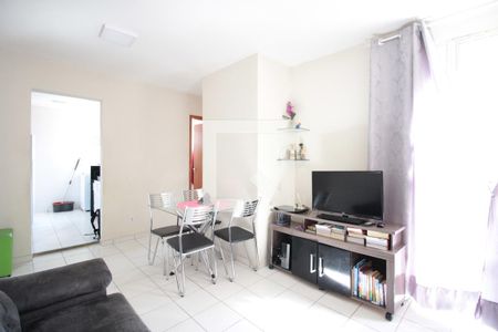 Sala de apartamento à venda com 2 quartos, 50m² em Frei Leopoldo, Belo Horizonte