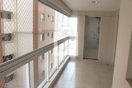 Varanda da Sala de apartamento para alugar com 3 quartos, 107m² em Santo Antônio, São Caetano do Sul