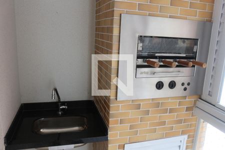 Varanda da Sala de apartamento para alugar com 3 quartos, 107m² em Santo Antônio, São Caetano do Sul