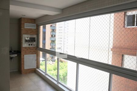 Varanda da Sala de apartamento para alugar com 3 quartos, 107m² em Santo Antônio, São Caetano do Sul