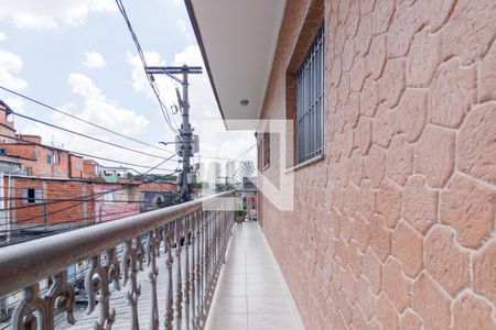 Varanda da Sala de casa para alugar com 2 quartos, 74m² em Jardim São Jorge, São Paulo