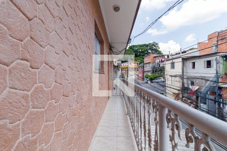 Varanda da Sala de casa para alugar com 2 quartos, 74m² em Jardim São Jorge, São Paulo