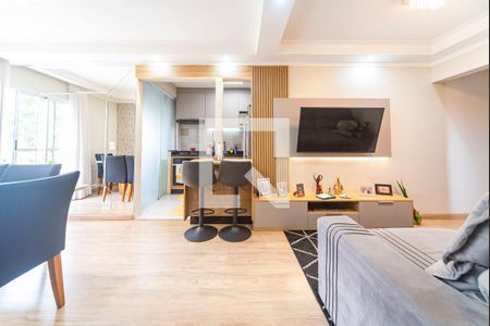 Sala de apartamento à venda com 3 quartos, 67m² em Casa Branca, Santo André