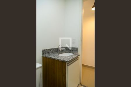 Banheiro de kitnet/studio para alugar com 1 quarto, 25m² em Saúde, São Paulo