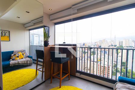 Studio para alugar com 24m², 1 quarto e sem vagaVaranda