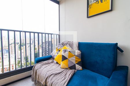 Studio para alugar com 24m², 1 quarto e sem vagaVaranda