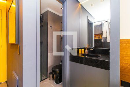Studio para alugar com 24m², 1 quarto e sem vagaBanheiro