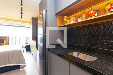 Studio para alugar com 24m², 1 quarto e sem vagaCozinha