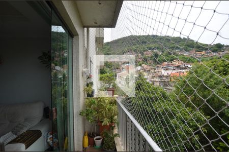 Varanda da Sala de apartamento para alugar com 2 quartos, 65m² em Campinho, Rio de Janeiro