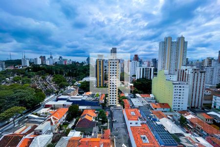Vista da Varanda de apartamento à venda com 2 quartos, 90m² em Pinheiros, São Paulo