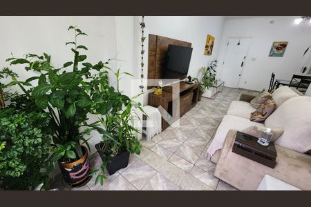 Detalhe Sala de apartamento para alugar com 4 quartos, 81m² em Paquetá, Santos