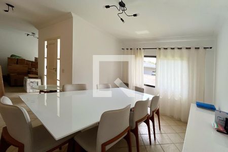 Sala de jantar de casa de condomínio para alugar com 3 quartos, 630m² em Centro, Vinhedo