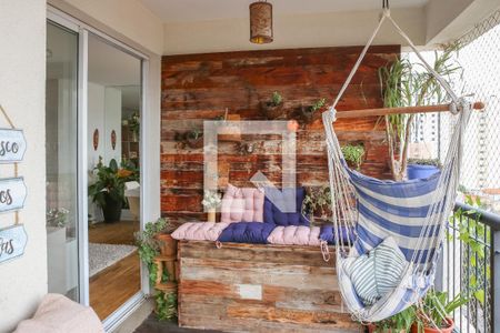 Varanda Gourmet de apartamento à venda com 2 quartos, 116m² em Lapa, São Paulo