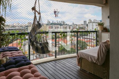 Varanda Gourmet de apartamento à venda com 2 quartos, 116m² em Lapa, São Paulo