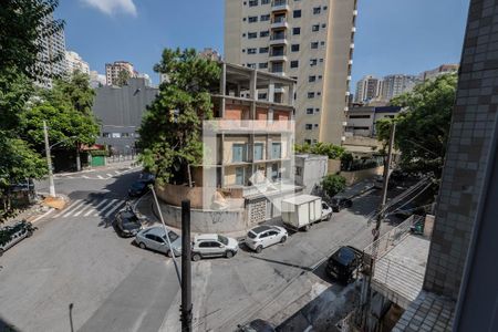 Sala - Vista de apartamento à venda com 1 quarto, 54m² em Bela Vista, São Paulo