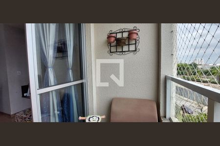 Varanda Sala de apartamento para alugar com 2 quartos, 52m² em Utinga, Santo André