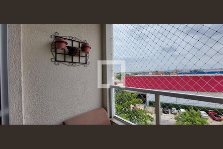 Varanda Sala de apartamento para alugar com 2 quartos, 52m² em Utinga, Santo André