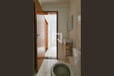 Banheiro de apartamento para alugar com 1 quarto, 30m² em Vila Curuca, Santo André