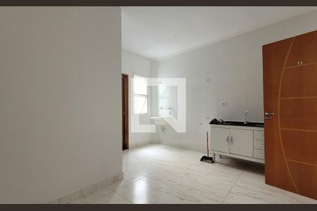 Sala de apartamento para alugar com 1 quarto, 30m² em Vila Curuca, Santo André