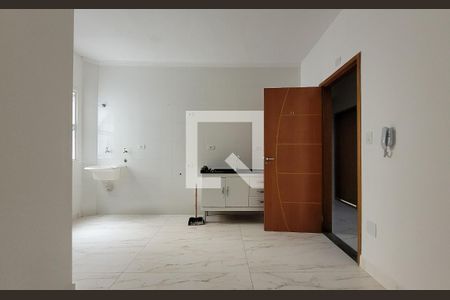 Sala de apartamento para alugar com 1 quarto, 30m² em Vila Curuca, Santo André