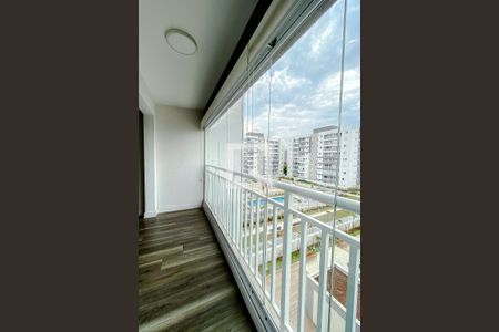 Varanda da Sala de apartamento à venda com 2 quartos, 54m² em Vila Independência, São Paulo