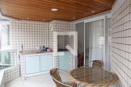 Churrasqueira de apartamento para alugar com 3 quartos, 104m² em Canto do Forte, Praia Grande