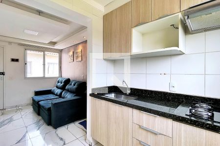 Apartamento para alugar com 38m², 2 quartos e 1 vaga Apartamento para alugar com 38m², 2 quartos e 1 vagaCozinha e Área de Serviço